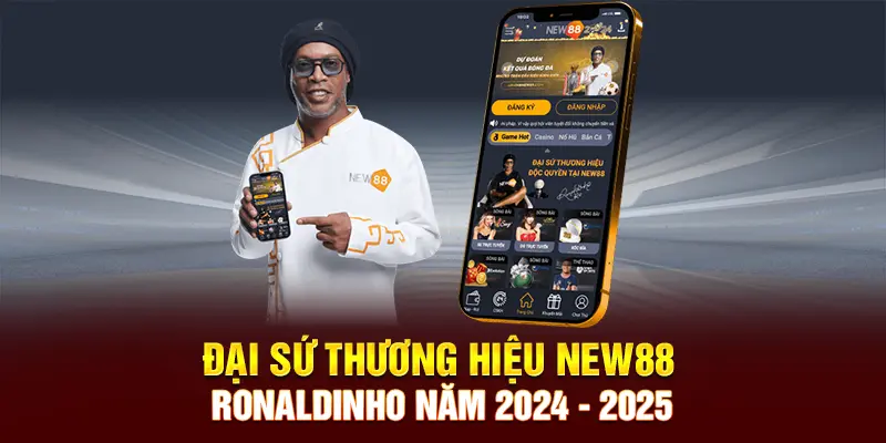 Khẳng định uy tín khi hợp tác cùng Ronaldinho