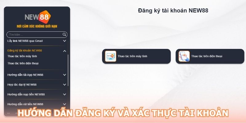 Hướng dẫn đăng ký và xác thực thông tin chính chủ