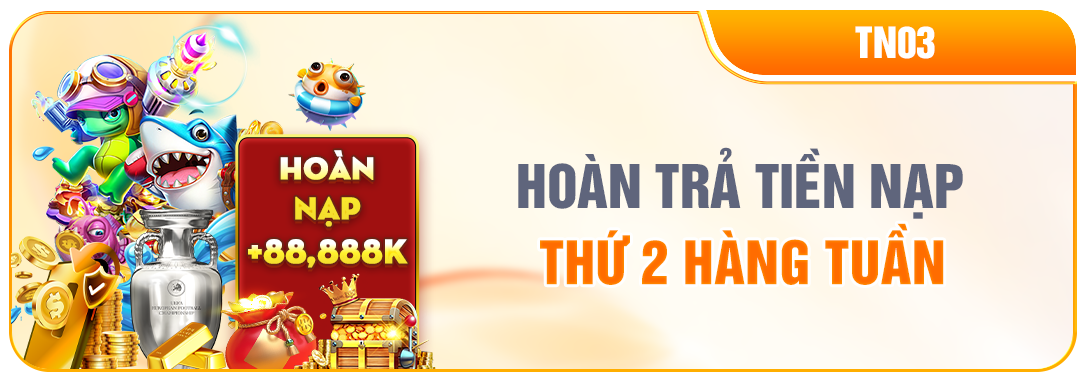 NEW88 HOÀN TRẢ TIỀN NẠP THỨ 2 HÀNG TUẦN